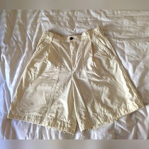 Everlane The Tourist Short Canvas Cream Size 6